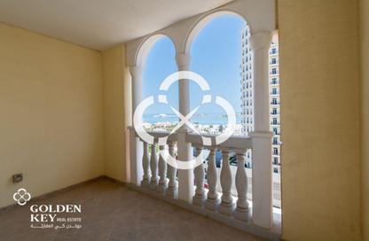Apartment - 1 Bedroom - 2 Bathrooms for rent in Viva West - Viva Bahriyah - The Pearl Island - Doha