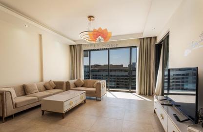 Apartment - 1 Bedroom - 2 Bathrooms for rent in Lusail Marina Heights - Marina District - Lusail