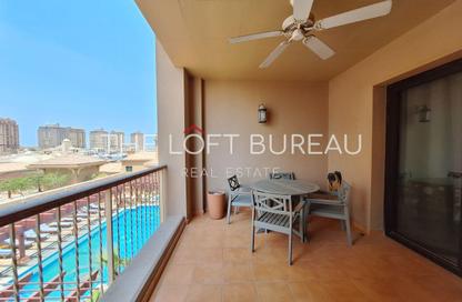 Apartment - 1 Bedroom - 2 Bathrooms for rent in East Porto Drive - Porto Arabia - The Pearl Island - Doha Apartment - 1 Bedroom - 2 Bathrooms for rent in East Porto Drive - Porto Arabia - The Pearl Island - Doha