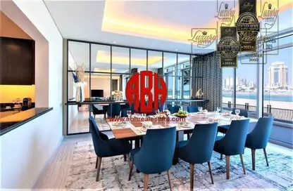 فيلا - 5 غرف نوم - 5 حمامات للايجار في ابراج باي - منطقة الأبراج - جزيرة اللؤلؤة - الدوحة