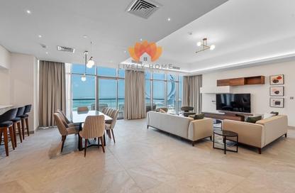 Penthouse - 4 Bedrooms - 6 Bathrooms for rent in Lusail Residence - Marina District - Lusail