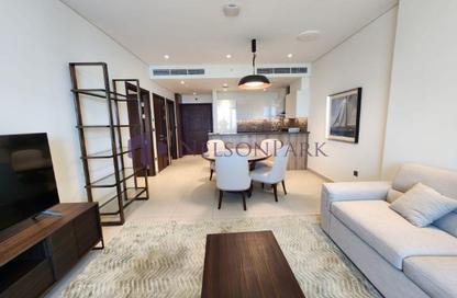 Apartment - 1 Bedroom - 2 Bathrooms for rent in Lusail Marina Heights - Marina District - Lusail