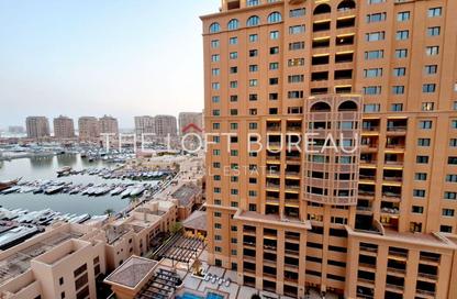 Apartment - 1 - 2 for rent in West Porto Drive - Porto Arabia - The Pearl Island - Doha