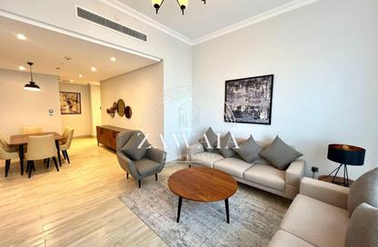 Apartment - 2 Bedrooms - 3 Bathrooms for rent in Lusail Marina Heights - Marina District - Lusail