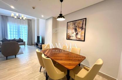 Apartment - 2 Bedrooms - 3 Bathrooms for rent in Lusail Marina Heights - Marina District - Lusail