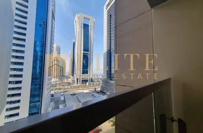 شقة - غرفة نوم - 2 حمامات للايجار في برج وست باي - الخليج الجنوبي - الخليج الغربي - الدوحة