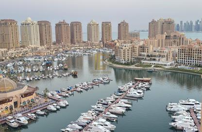 Apartment - 2 Bedrooms - 4 Bathrooms for rent in East Porto Drive - Porto Arabia - The Pearl Island - Doha