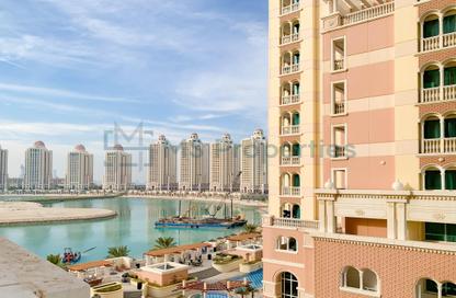 Apartment - Studio - 1 Bathroom for rent in Viva East - Viva Bahriyah - The Pearl Island - Doha