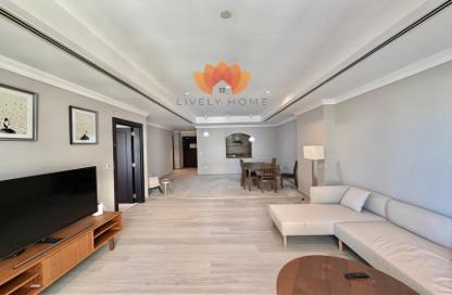 Apartment - 1 Bedroom - 2 Bathrooms for rent in East Porto Drive - Porto Arabia - The Pearl Island - Doha