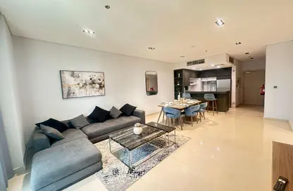 Apartment - 2 Bedrooms - 3 Bathrooms for rent in Lusail Marina Heights - Marina District - Lusail