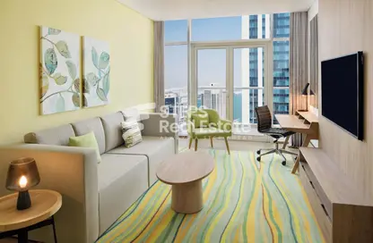 Apartment - 2 Bedrooms - 2 Bathrooms for rent in Element City Center - Bulmasan Street - West Bay - Doha