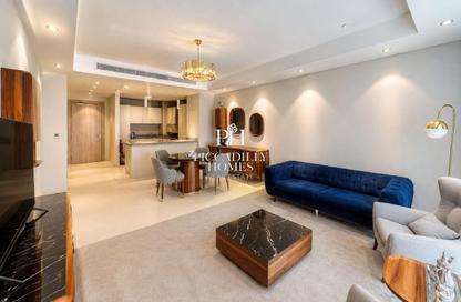 Apartment - 1 Bedroom - 1 Bathroom for rent in Lusail Residence - Marina District - Lusail