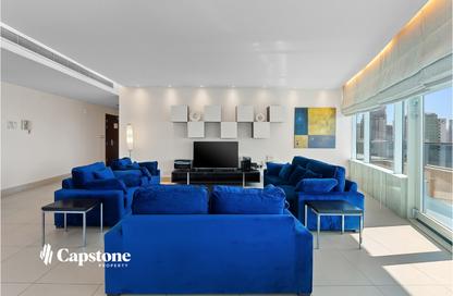 Apartment - 3 Bedrooms - 5 Bathrooms for rent in West Bay Tower - West Bay - West Bay - Doha