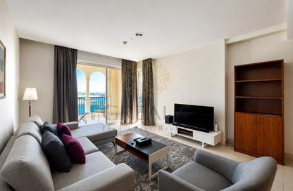 Apartment - 1 Bedroom - 2 Bathrooms for rent in Viva East - Viva Bahriyah - The Pearl Island - Doha