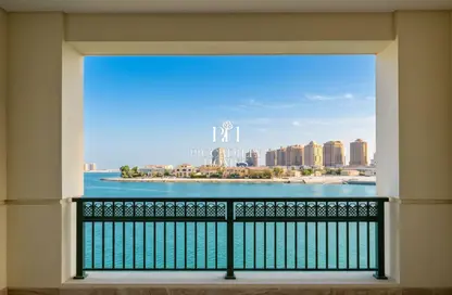 Apartment - 2 Bedrooms - 3 Bathrooms for rent in Viva West - Viva Bahriyah - The Pearl Island - Doha