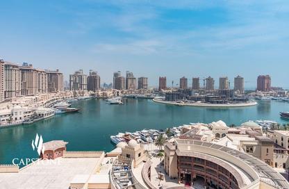 Apartment - 2 Bedrooms - 3 Bathrooms for rent in East Porto Drive - Porto Arabia - The Pearl Island - Doha