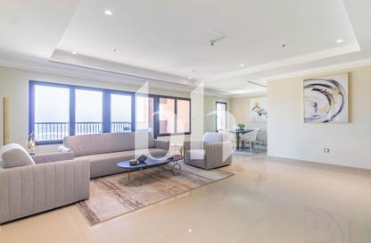Apartment - 1 Bedroom - 3 Bathrooms for rent in West Porto Drive - Porto Arabia - The Pearl Island - Doha