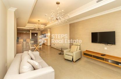 Apartment - 2 - 3 for rent in Viva West - Viva Bahriyah - The Pearl Island - Doha
