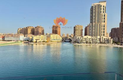 Apartment - 1 Bedroom - 2 Bathrooms for rent in Crystal Residence - Gewan Island - The Pearl Island - Doha