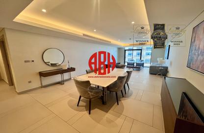 Apartment - 2 Bedrooms - 4 Bathrooms for rent in Abraj Bay - Abraj Quartiers - The Pearl Island - Doha