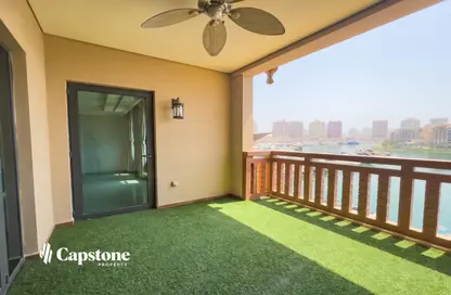 Apartment - 1 Bedroom - 2 Bathrooms for rent in Porto Arabia Townhouses - Porto Arabia - The Pearl Island - Doha