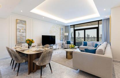 Apartment - 2 Bedrooms - 3 Bathrooms for rent in Marina Residences 195 - Marina District - Lusail
