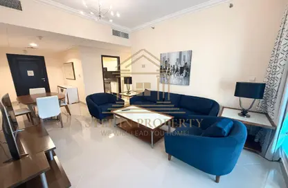 Apartment - 2 Bedrooms - 4 Bathrooms for rent in West Bay Tower - West Bay - West Bay - Doha