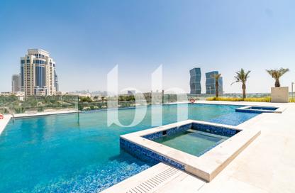 Apartment - 1 - 2 for rent in Lusail Marina Heights - Marina District - Lusail