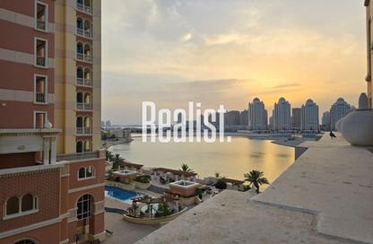 Apartment - Studio - 1 Bathroom for rent in Viva West - Viva Bahriyah - The Pearl Island - Doha