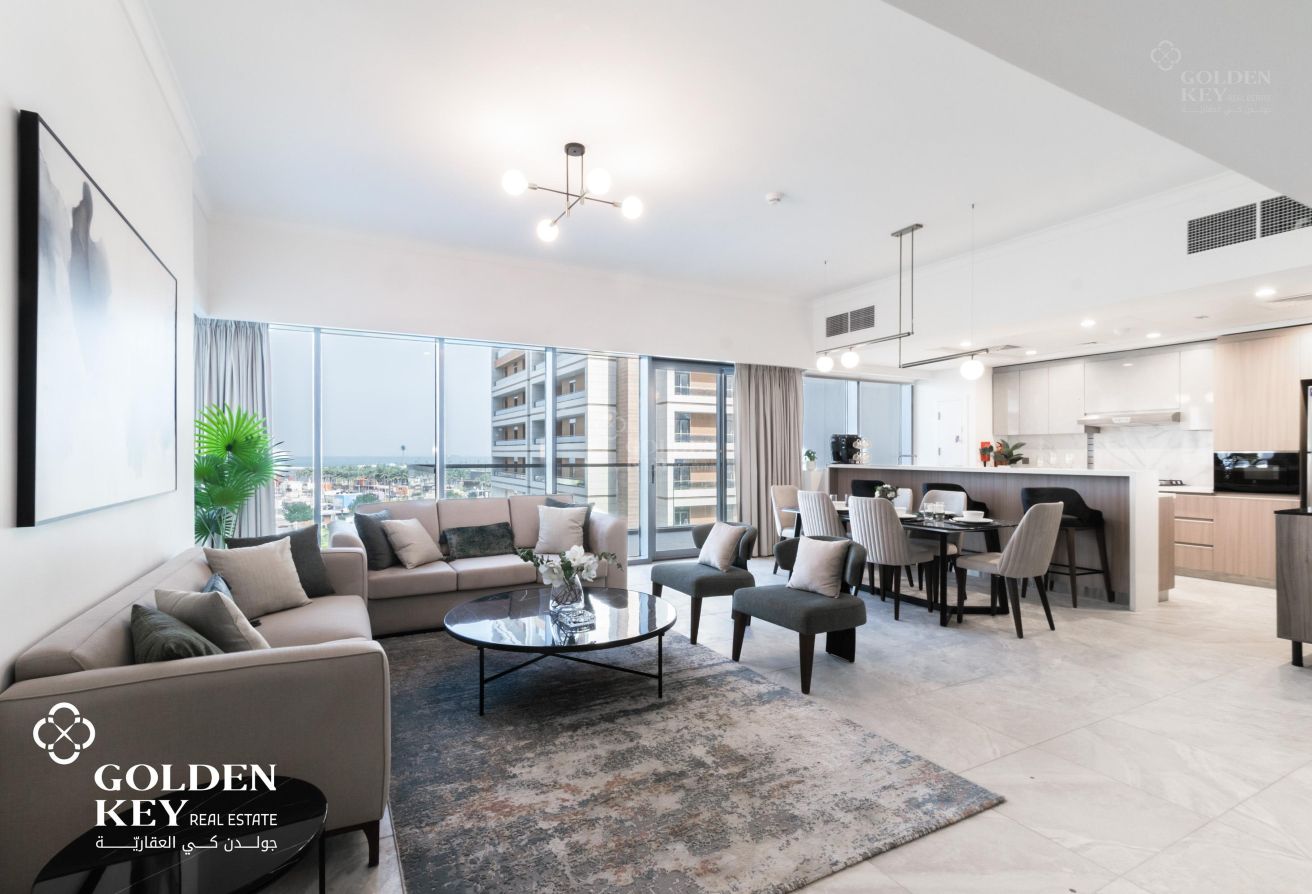 Furnished 3BR+Maid with Balcony | Lusail Marina