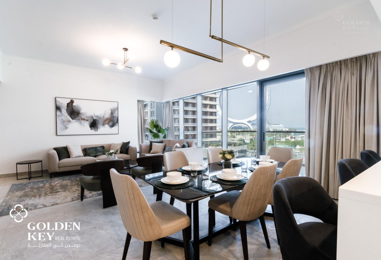 Furnished 3BR+Maid with Balcony | Lusail Marina