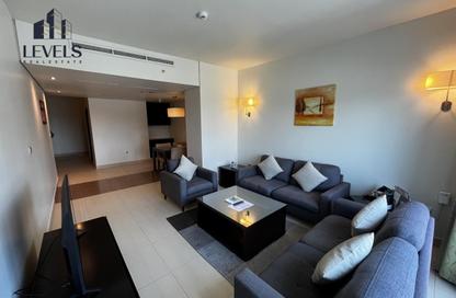 Apartment - 1 Bedroom - 2 Bathrooms for rent in Al Khair Tower - Corniche Road - Corniche Road - Doha