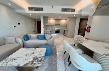 Apartment - 2 Bedrooms - 3 Bathrooms for rent in Lusail Marina Heights - Marina District - Lusail Apartment - 2 Bedrooms - 3 Bathrooms for rent in Lusail Marina Heights - Marina District - Lusail