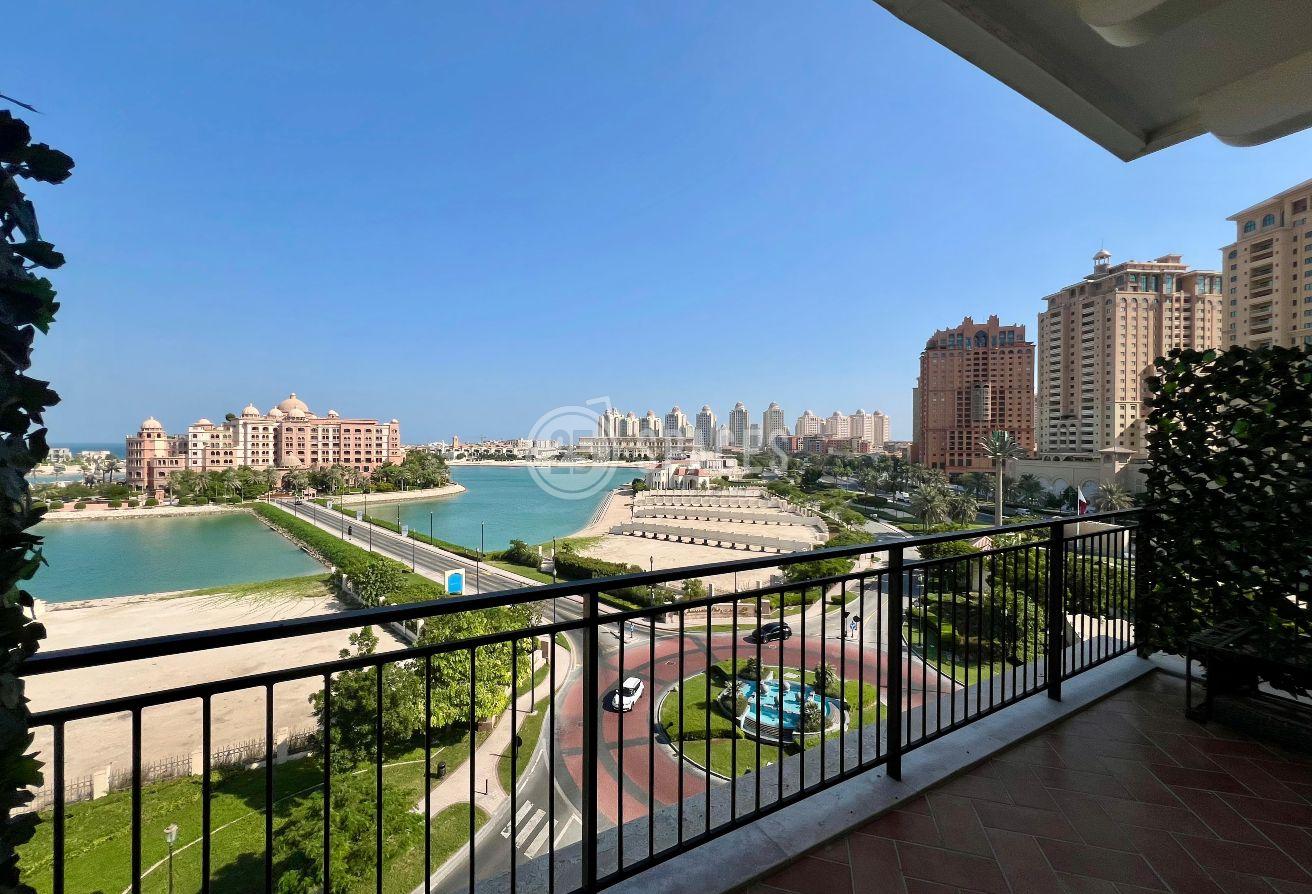 Renovated One Bedroom Apt Balcony Kempinski View - 1