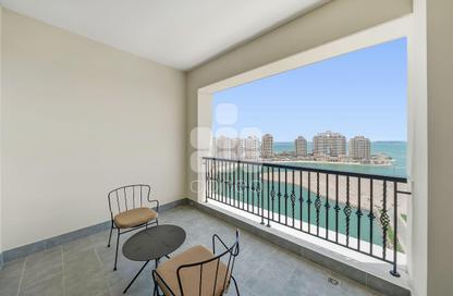 Apartment - 1 Bedroom - 2 Bathrooms for rent in Viva East - Viva Bahriyah - The Pearl Island - Doha
