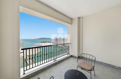 Apartment - 1 Bedroom - 2 Bathrooms for rent in Viva East - Viva Bahriyah - The Pearl Island - Doha
