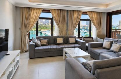 Townhouse - 1 - 2 for rent in West Porto Drive - Porto Arabia - The Pearl Island - Doha
