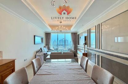 Apartment - 3 - 4 for rent in Viva West - Viva Bahriyah - The Pearl Island - Doha Apartment - 3 - 4 for rent in Viva West - Viva Bahriyah - The Pearl Island - Doha