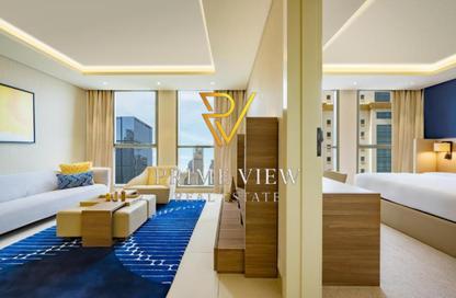 Hotel Apartments - Studio - 1 Bathroom for rent in West Bay Tower - West Bay - West Bay - Doha
