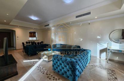 Apartment - 2 Bedrooms - 3 Bathrooms for rent in West Porto Drive - Porto Arabia - The Pearl Island - Doha Apartment - 2 Bedrooms - 3 Bathrooms for rent in West Porto Drive - Porto Arabia - The Pearl Island - Doha