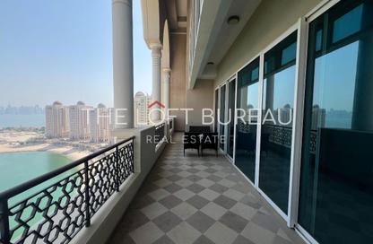 Penthouse - 7 Bedrooms - 7 Bathrooms for rent in Viva West - Viva Bahriyah - The Pearl Island - Doha