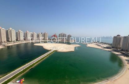 Penthouse - 7 Bedrooms - 7 Bathrooms for rent in Viva West - Viva Bahriyah - The Pearl Island - Doha