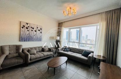 Apartment - 2 Bedrooms - 2 Bathrooms for rent in Lusail Marina Heights - Marina District - Lusail