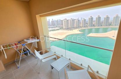 Apartment - 1 Bedroom - 2 Bathrooms for sale in Al Mutahidah Tower - Viva Bahriyah - The Pearl Island - Doha