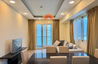 Apartment - 2 Bedrooms - 3 Bathrooms for rent in Rivan Building - Al Erkyah City - Lusail