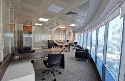مساحات مكتبية - 2 غرف نوم - 2 حمامات للايجار في برج وست باي - الخليج الجنوبي - الخليج الغربي - الدوحة