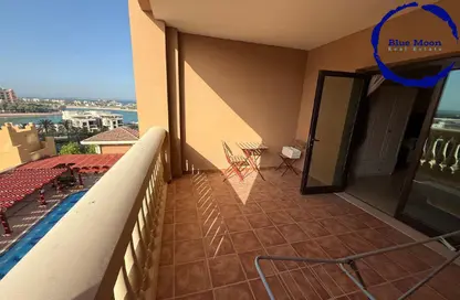 Apartment - Studio - 1 Bathroom for rent in West Porto Drive - Porto Arabia - The Pearl Island - Doha