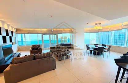 Apartment - 3 Bedrooms - 5 Bathrooms for rent in West Bay Tower - West Bay - West Bay - Doha