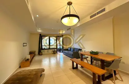 Apartment - 1 Bedroom - 2 Bathrooms for rent in East Porto Drive - Porto Arabia - The Pearl Island - Doha