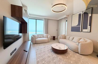 Apartment - 1 Bedroom - 2 Bathrooms for rent in Lusail Marina Heights - Marina District - Lusail Apartment - 1 Bedroom - 2 Bathrooms for rent in Lusail Marina Heights - Marina District - Lusail